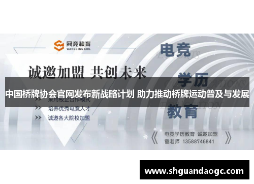 中国桥牌协会官网发布新战略计划 助力推动桥牌运动普及与发展